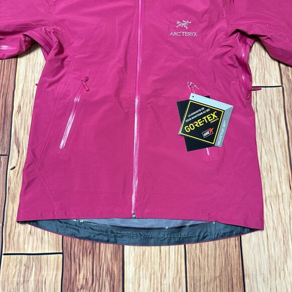 Women's Arcteryx Jacket Solid Color Casual Sports Waterproof  Size L - Picture 3 of 8